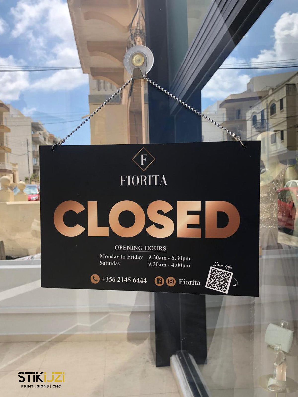 Personalized Open Closed Signs